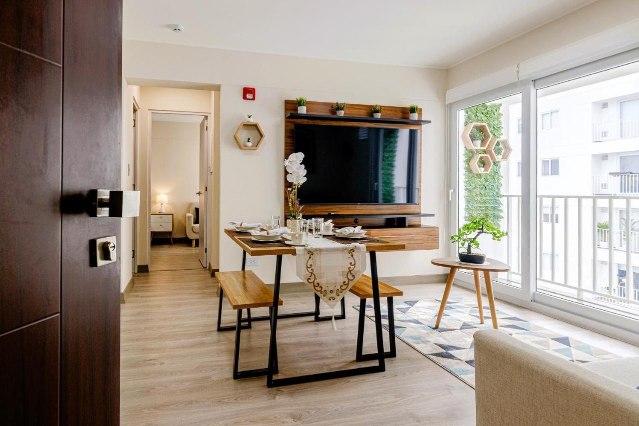 Peaceful 2Br Apartment W Balconies N Parking Lima Bagian luar foto